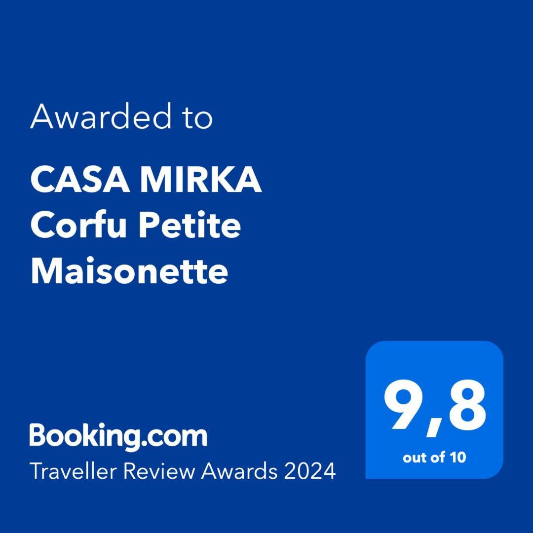فيلا Casa Mirka Corfu Petite Maisonette Anemomylos المظهر الخارجي الصورة